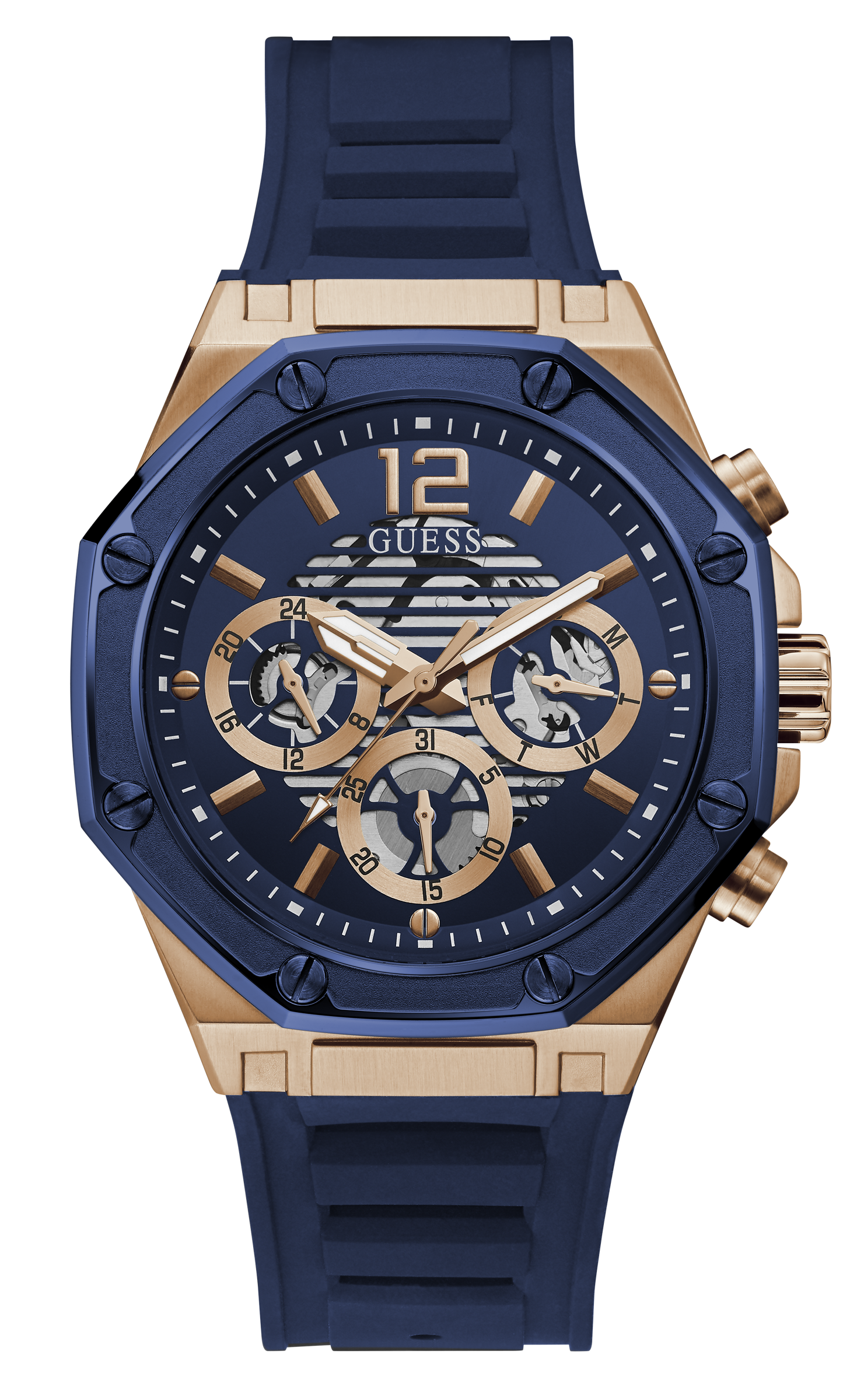 Guess Analog Blue Dial Men's Watch GW0263G2