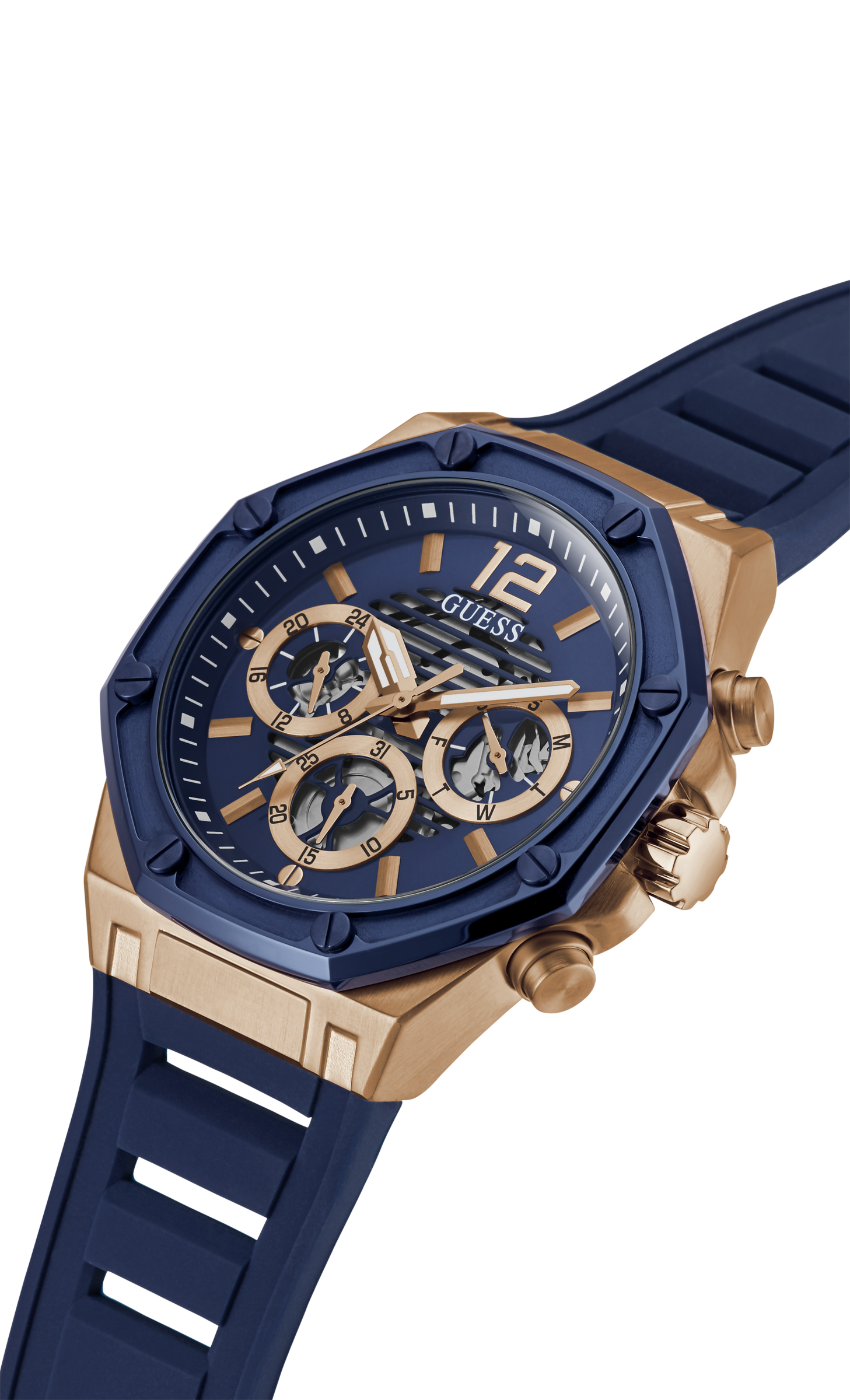 Guess Analog Blue Dial Men's Watch GW0263G2
