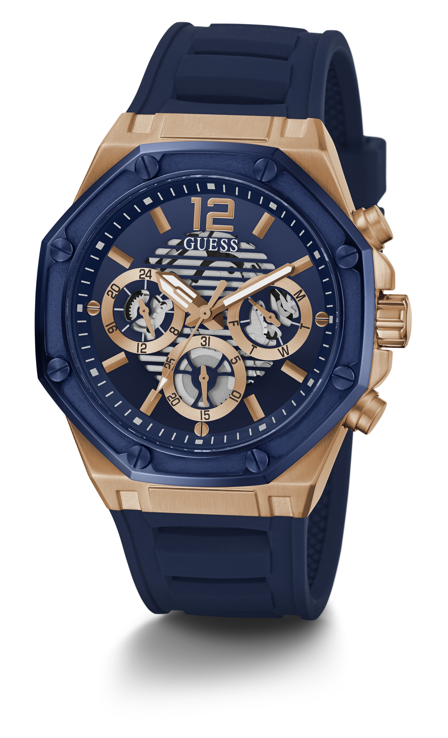 Guess Analog Blue Dial Men's Watch GW0263G2