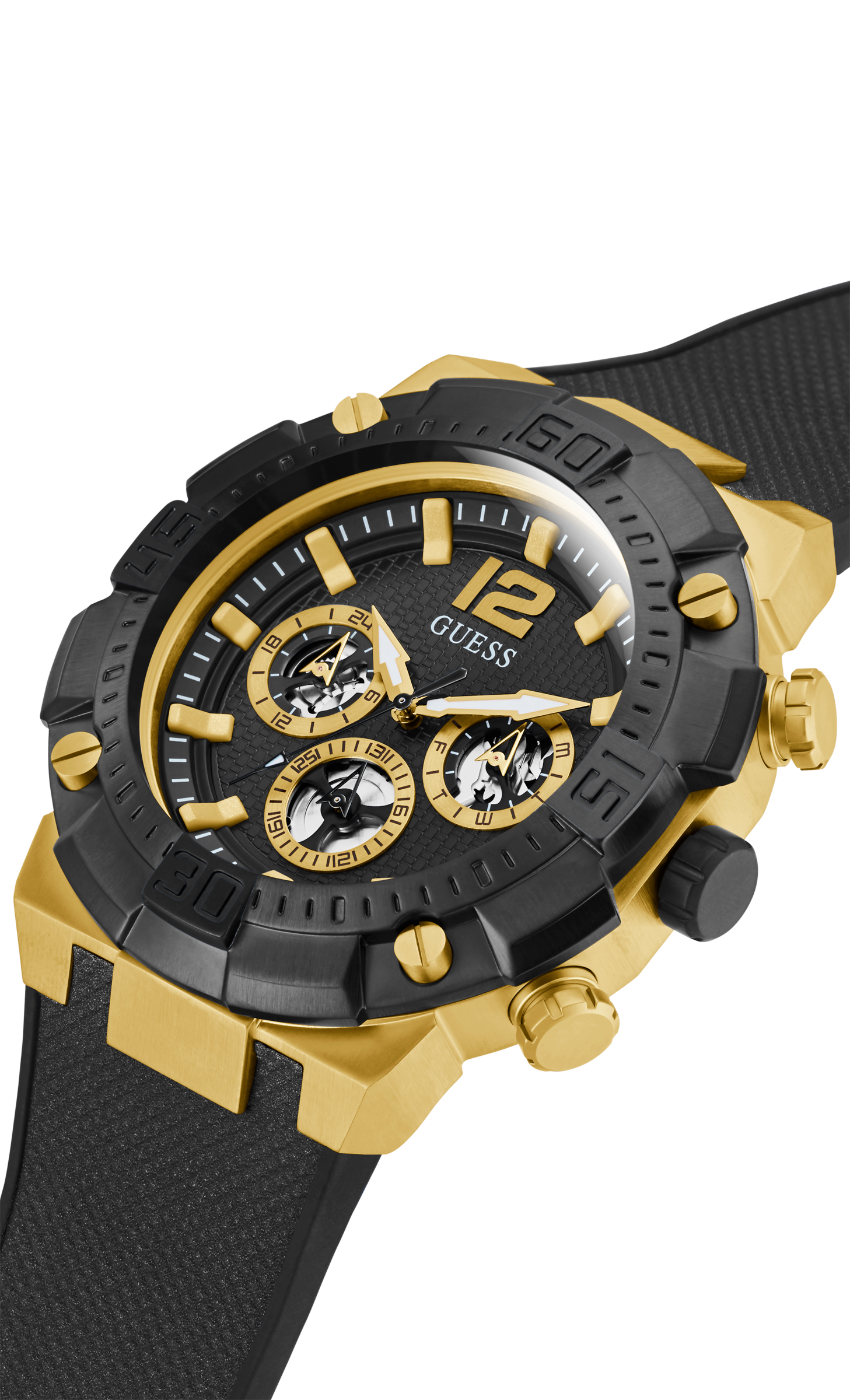 Guess Analog Black Dial Men's Watch GW0264G3