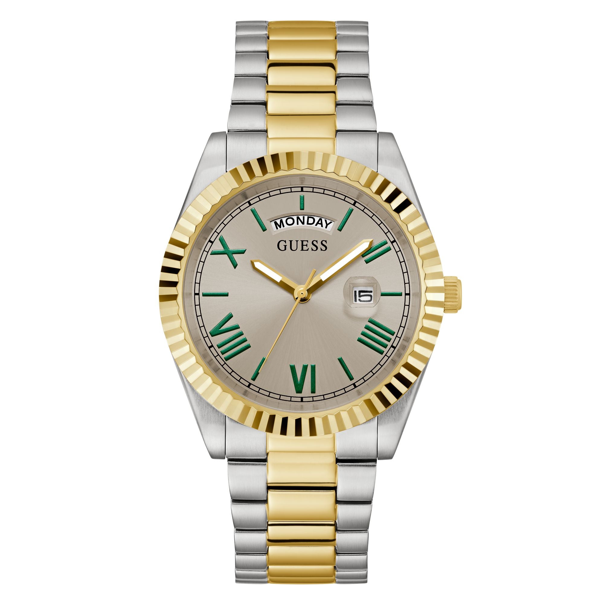 Guess Dress 42 mm Brown Dial Men Analog Watch GW0265G15