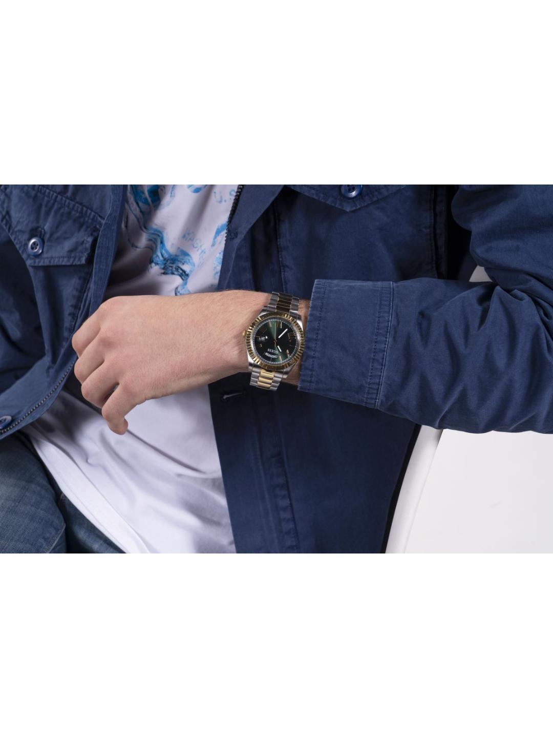 Guess Dress 42 mm Green Dial Men Analog Watch GW0265G8