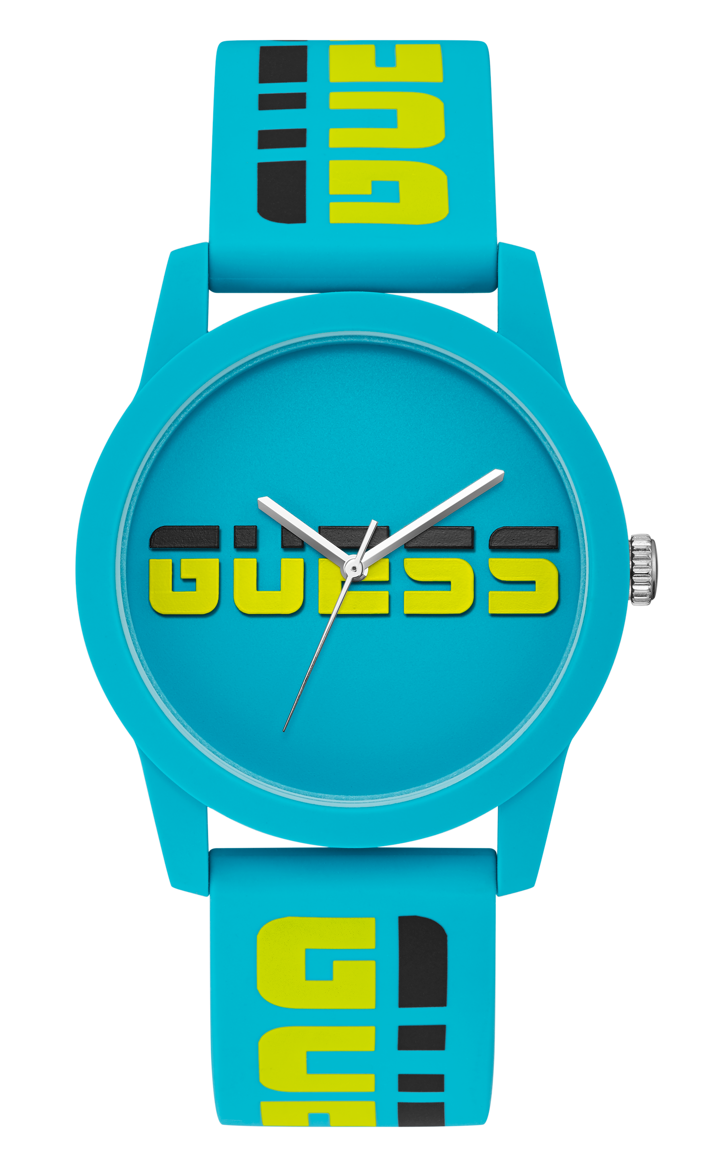 Guess 42 mm Men Turquoise Dial Analog Watch GW0266G2