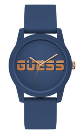 Guess 42 mm Mens Blue Analog Watch GW0266G3