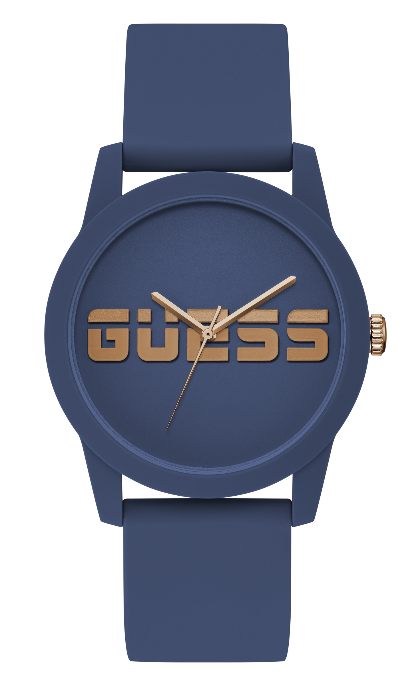 Guess 42 mm Mens Blue Analog Watch GW0266G3