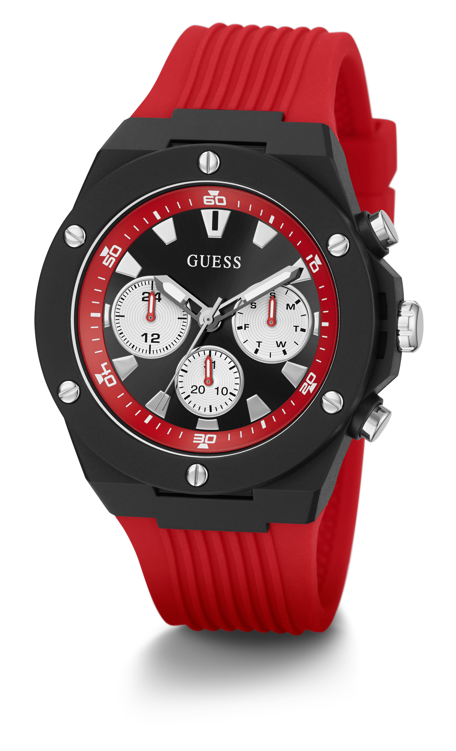Guess 46 mm Men Black Dial Analog Watch GW0268G2