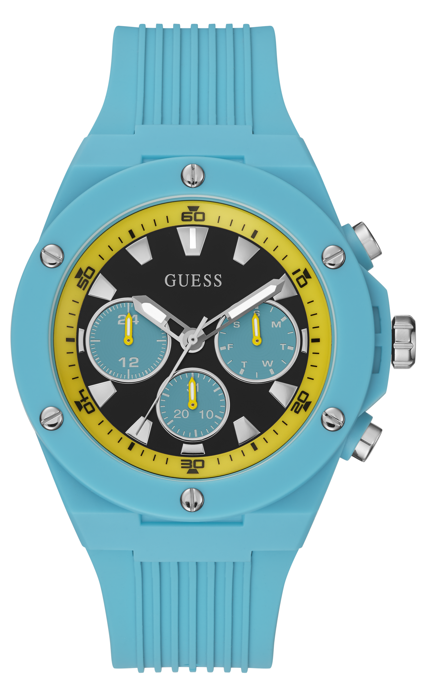 Guess 46 mm Men Black Dial Analog Watch GW0268G4