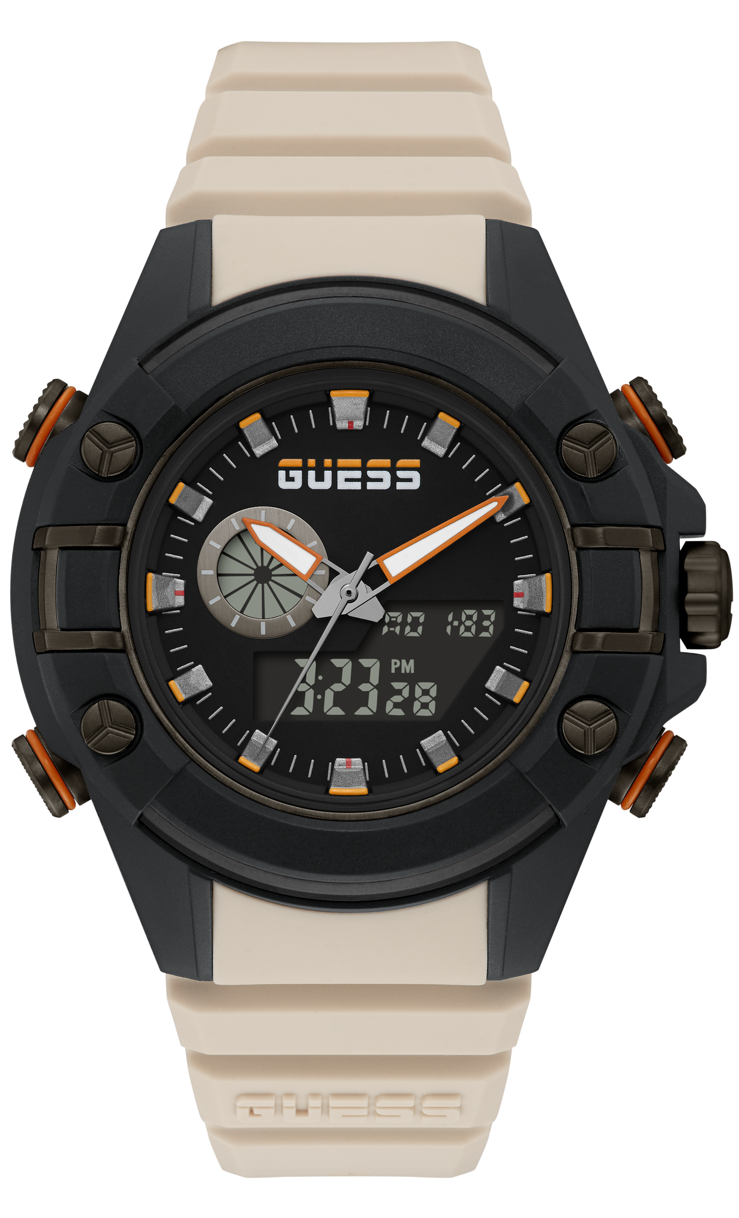 Guess Analog-Digital Black Dial Men's Watch - GW0269G1