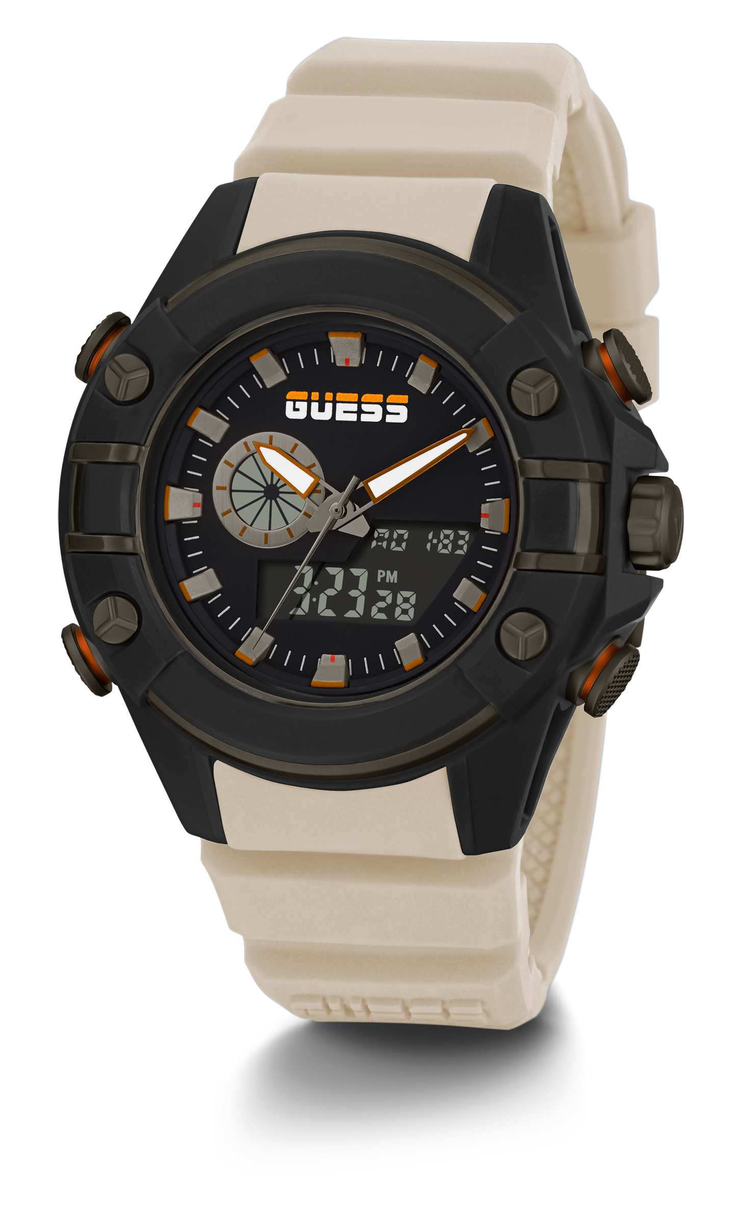 Guess Analog-Digital Black Dial Men's Watch - GW0269G1