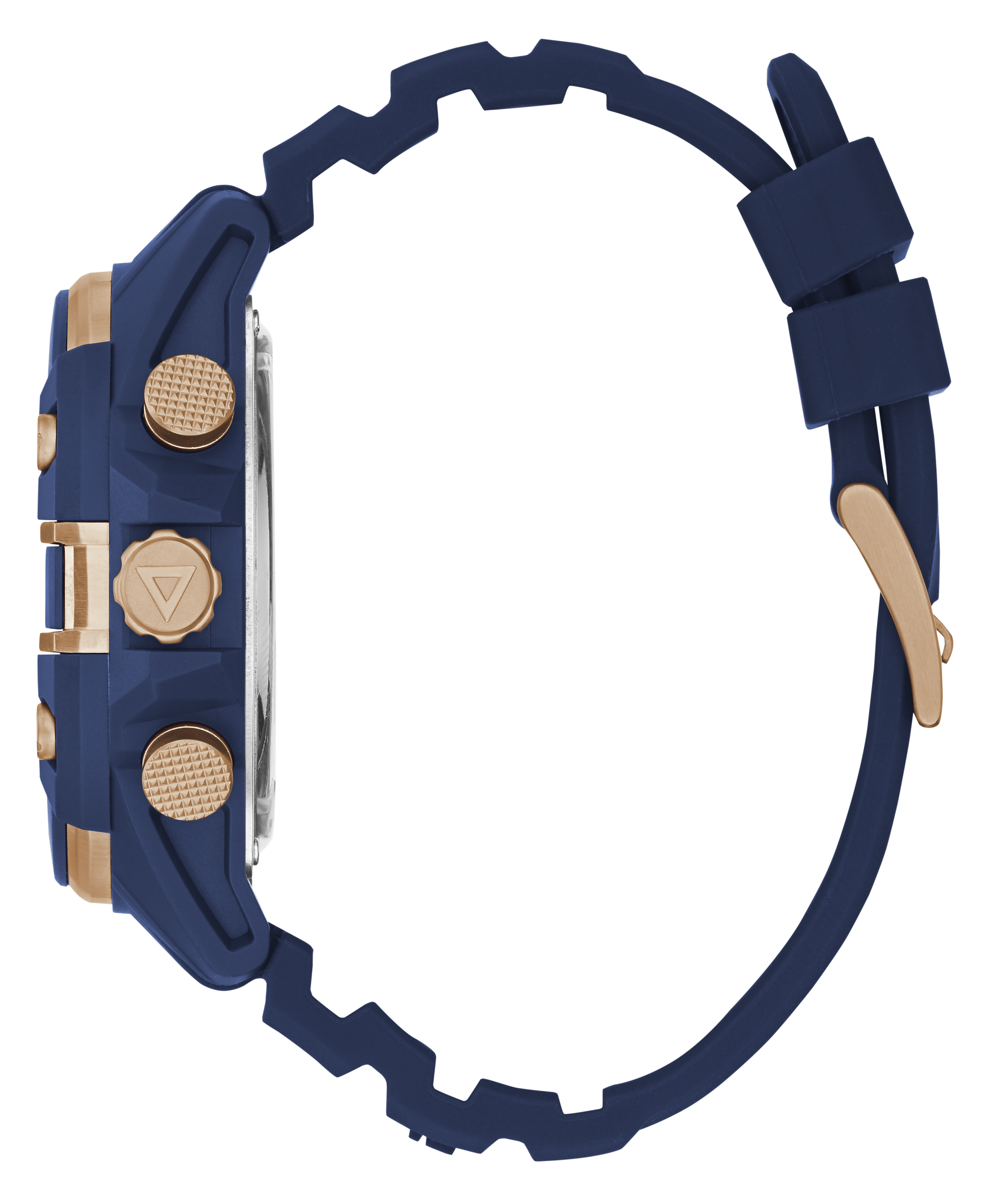 Guess Men 47 mm Analog Digital Black Dial Watch GW0269G2