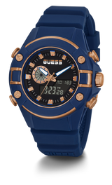 Guess Men 47 mm Analog Digital Black Dial Watch GW0269G2