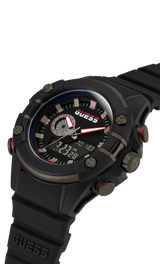 Guess Analog Digital Black Dial Men's Watch GW0269G3