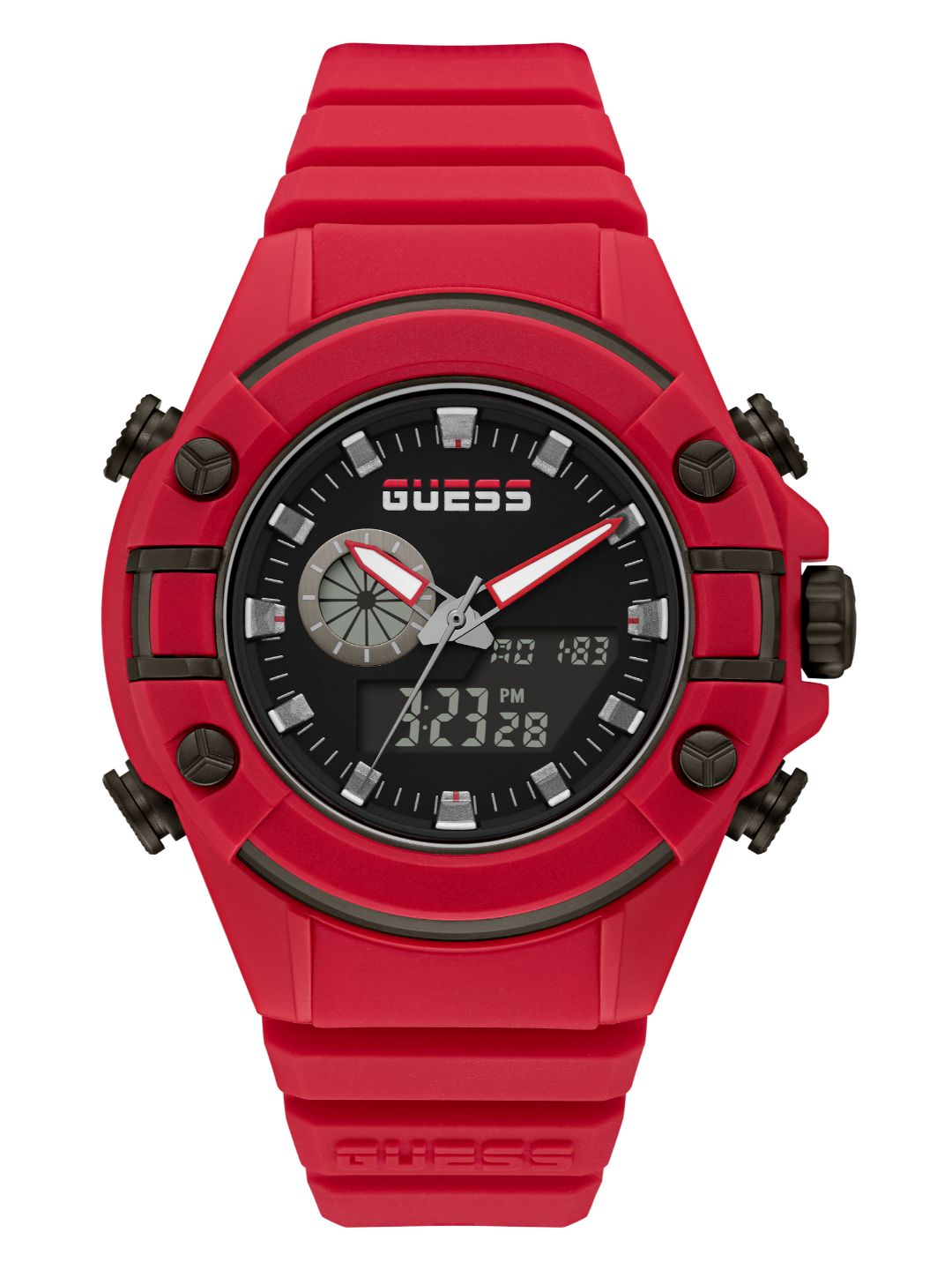 Guess Analog Digital Black Dial Men's Watch GW0269G5