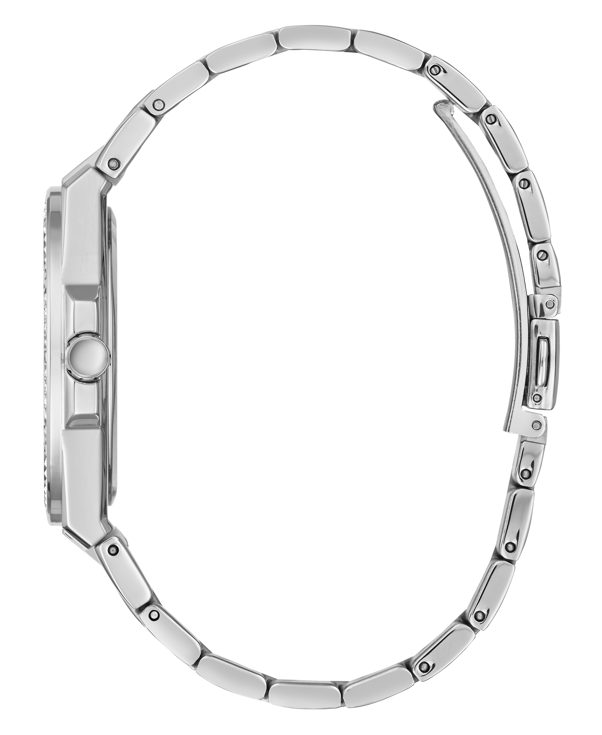 Guess 38 mm Ladies Silver Date Watch GW0286L1