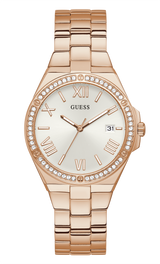 Guess 38 mm Women Silver Dial Analog Watch GW0286L3