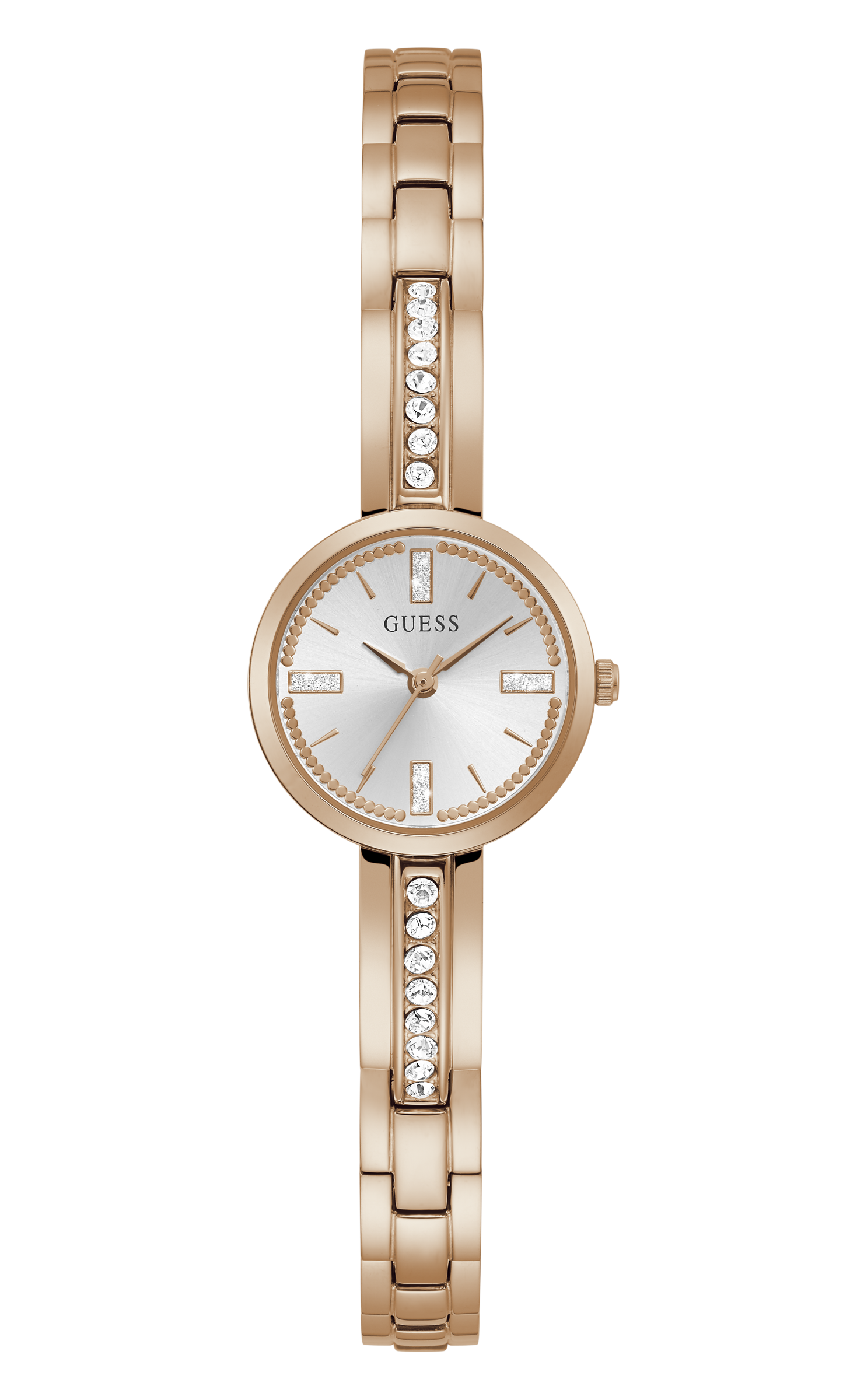 Guess 22 mm Women Silver Dial Analog Watch GW0288L3
