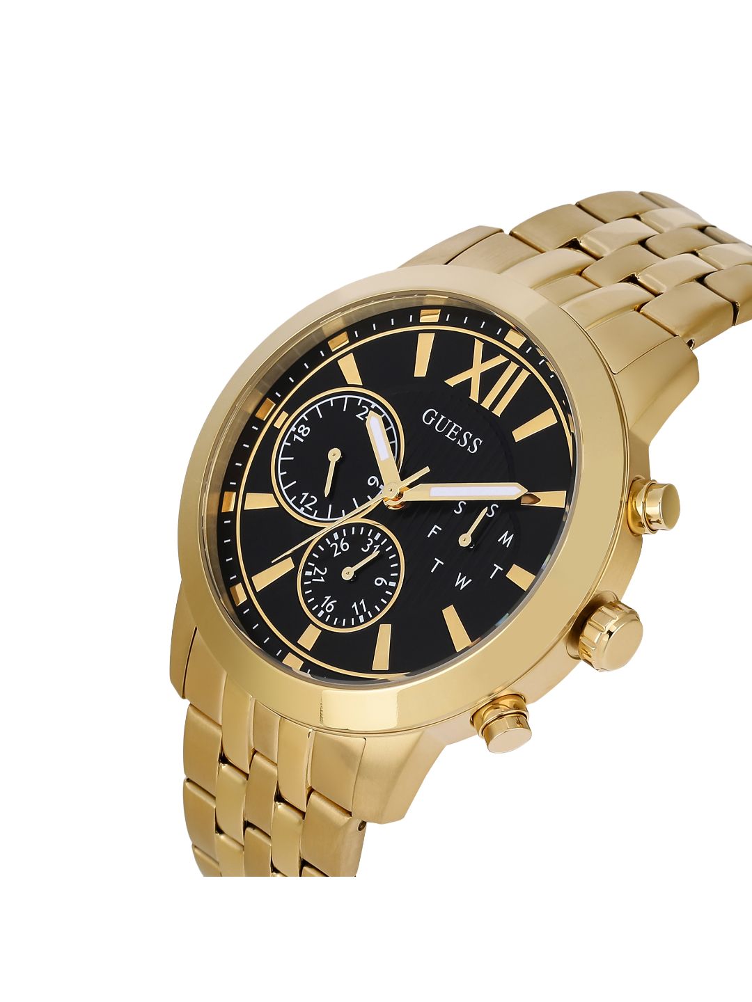 Guess 45 mm Mens Boxed Sets Black Watch GW0296G1