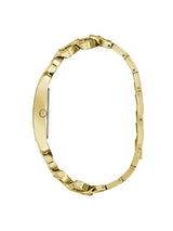Guess Trend Women 19 mm Gold Dial Analog Watch GW0298L2