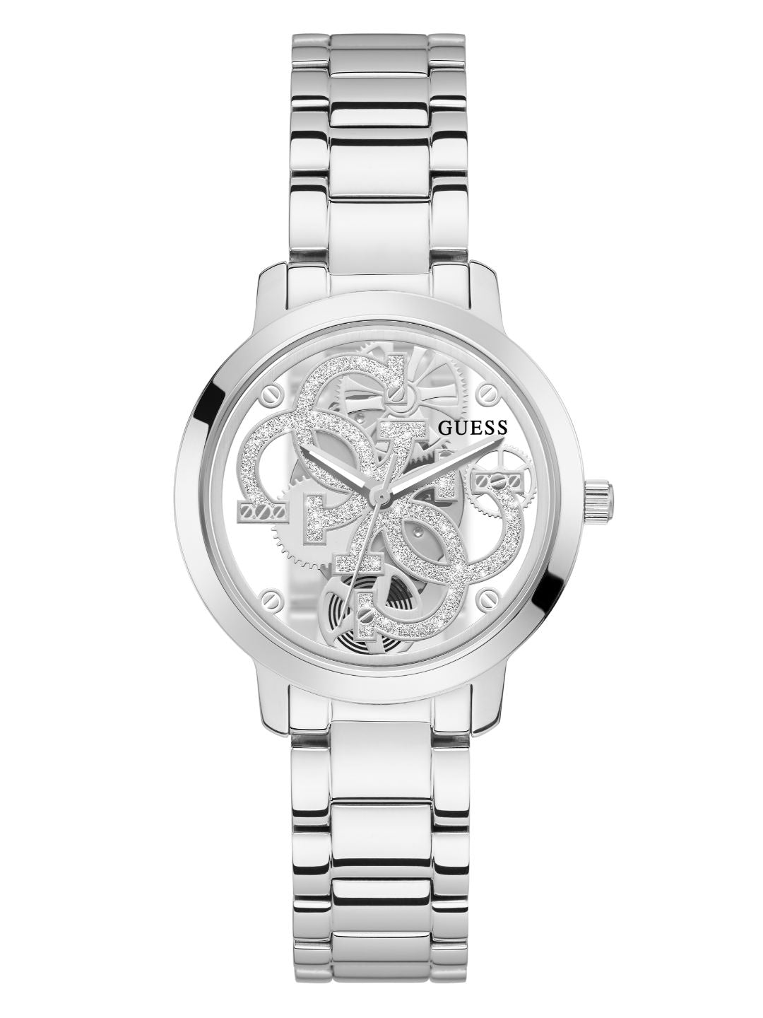 Guess 36 mm Women Silver Dial Analog Watch GW0300L1