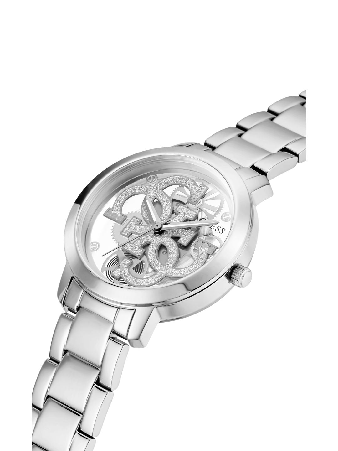 Guess 36 mm Women Silver Dial Analog Watch GW0300L1