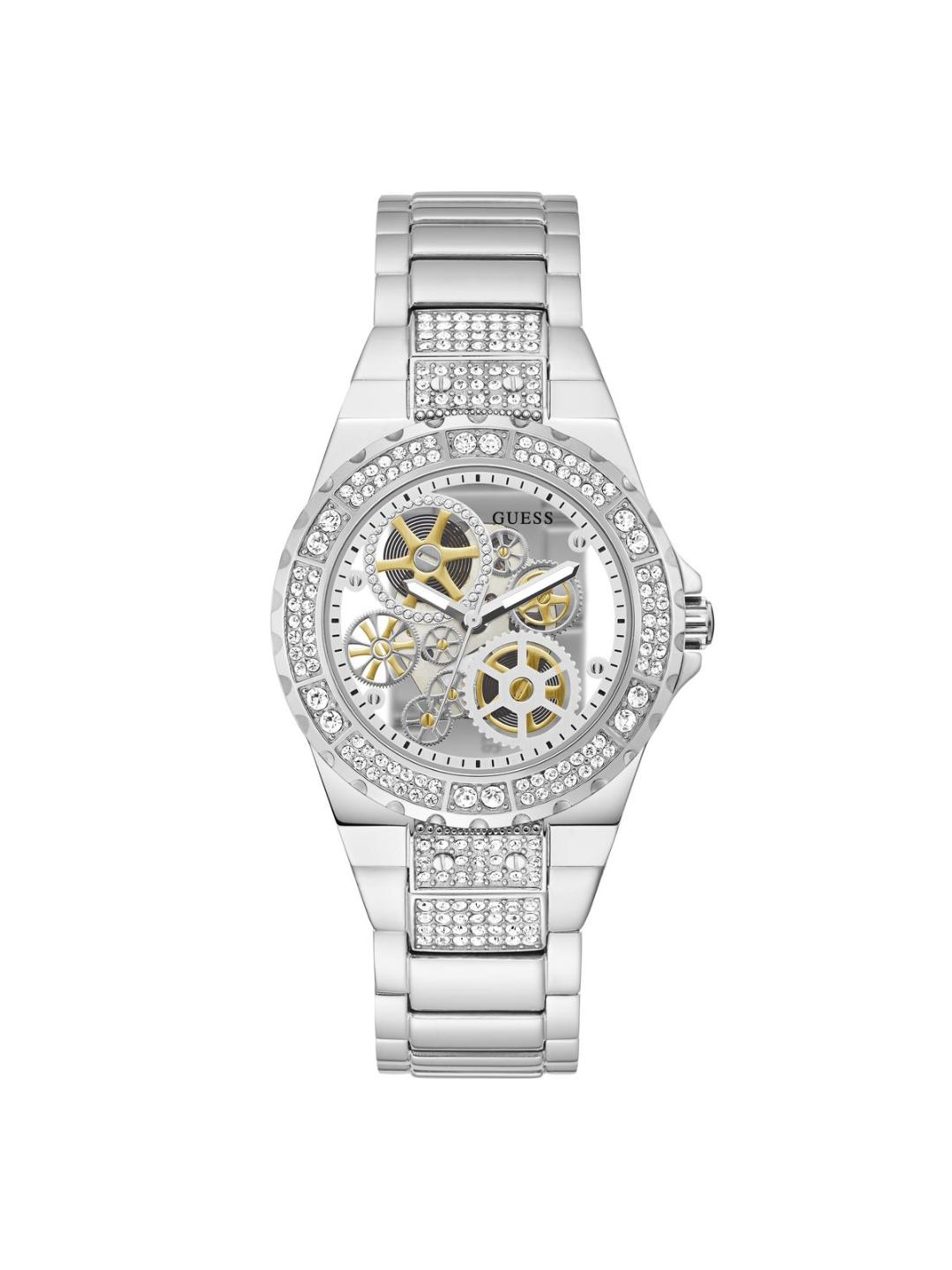 Guess Silver Dial Women Analog Watch GW0302L1