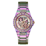 Guess 23.5 mm Rose Gold Dial Women Analog Watch GW0302L3