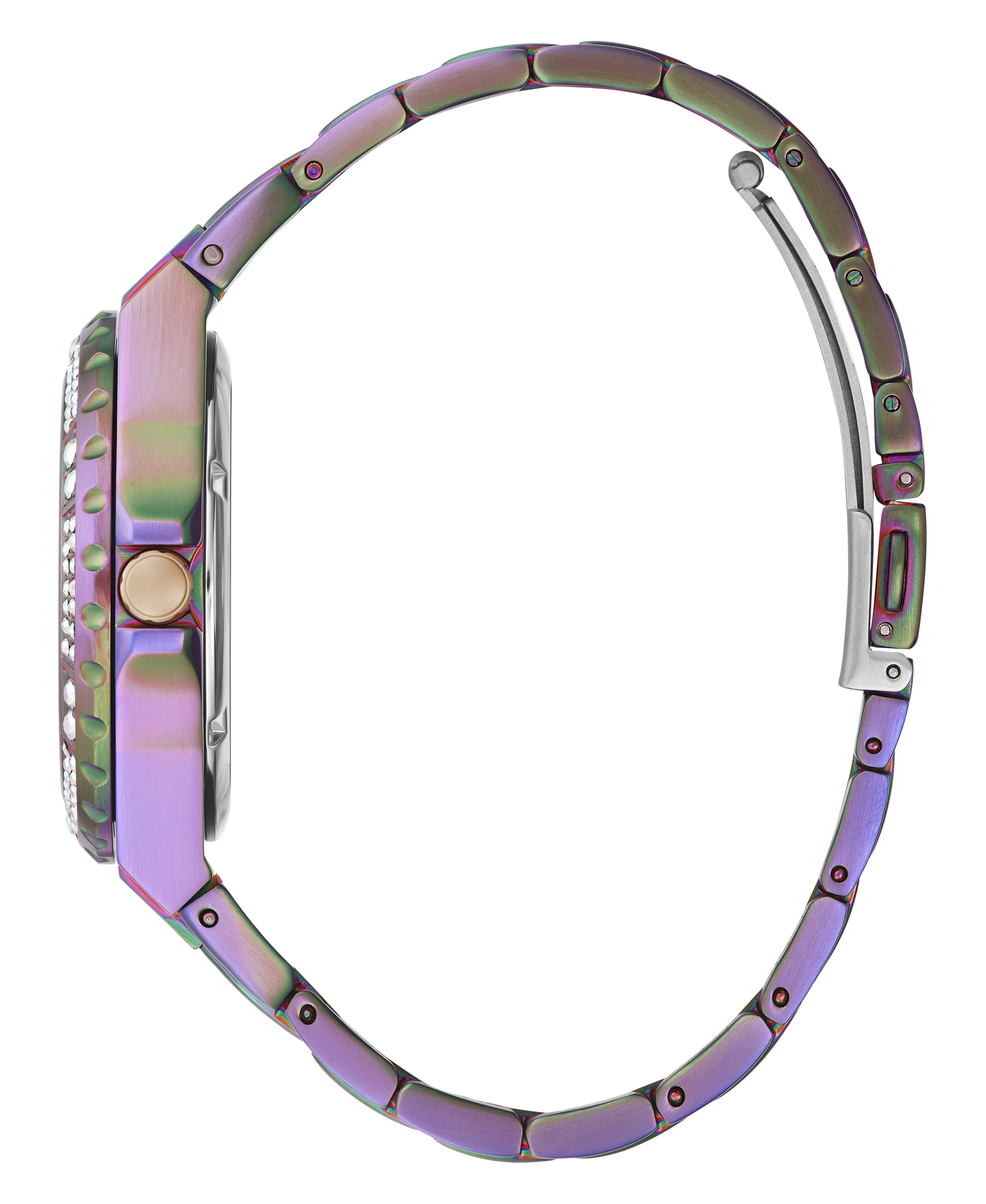 Guess 23.5 mm Rose Gold Dial Women Analog Watch GW0302L3