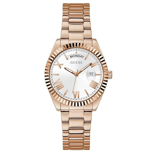 Guess White Dial Women Analog Watch - GW0308L3