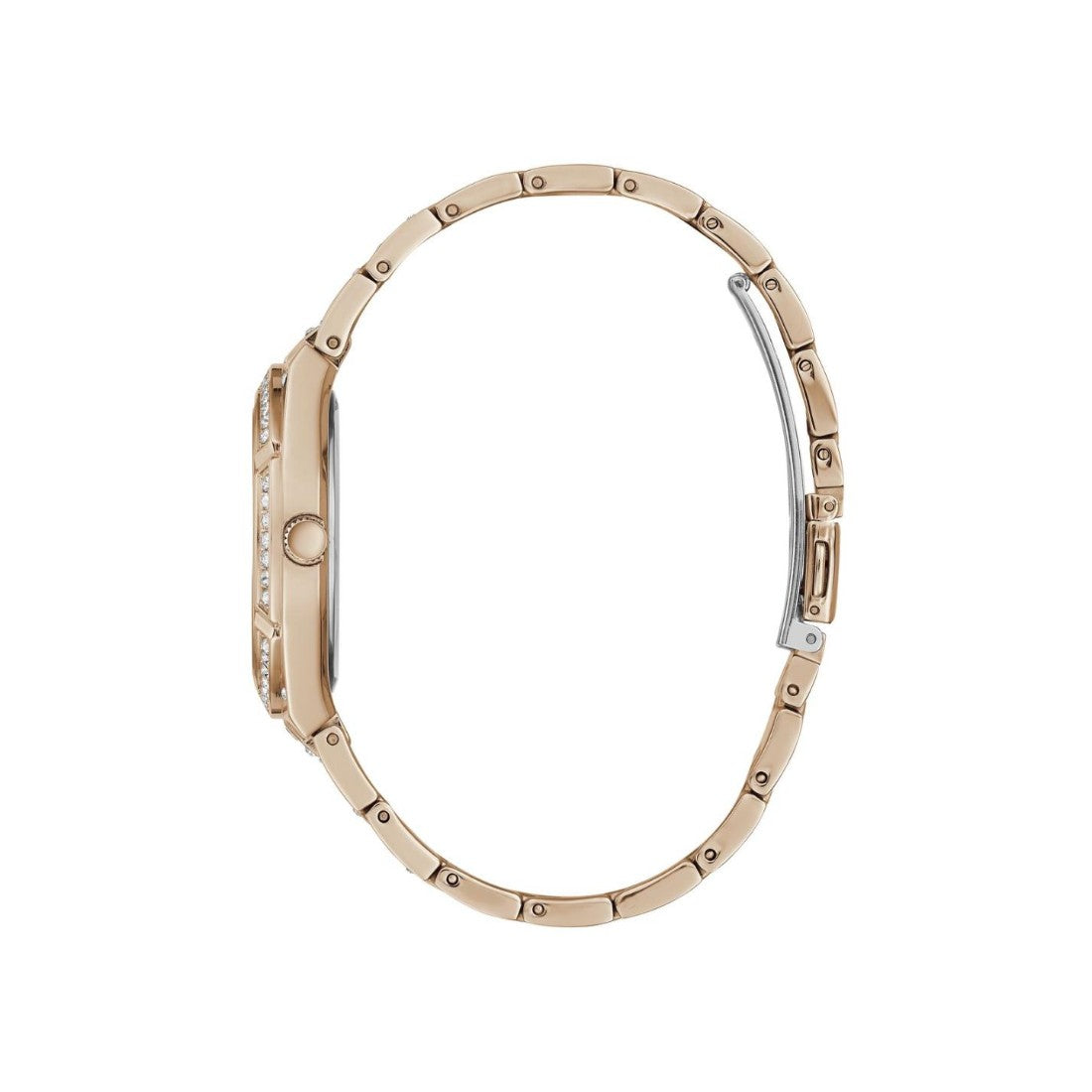 Guess Trend Afterglow 36 mm Women Rose Gold Dial Analog Watch GW0312L3