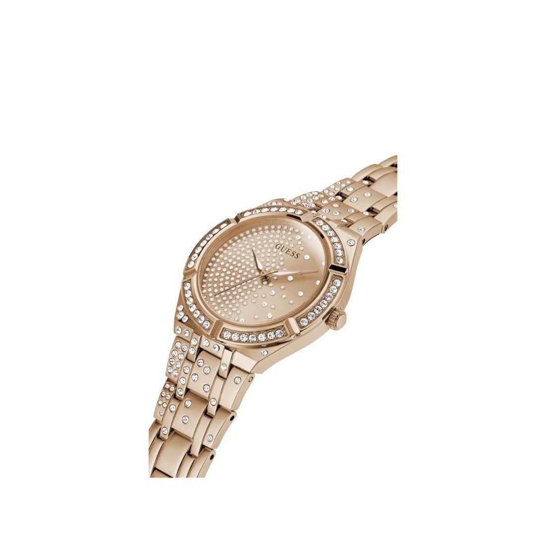 Guess Trend Afterglow 36 mm Women Rose Gold Dial Analog Watch GW0312L3