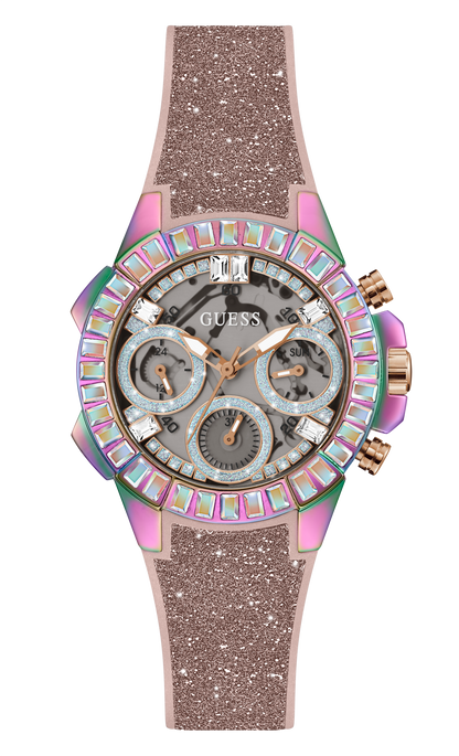 Guess Women Clear Dial Analog Watch - GW0313L4