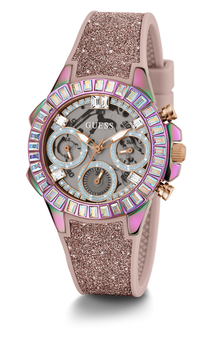 Guess Women Clear Dial Analog Watch - GW0313L4