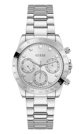 Guess 38 mm Ladies Silver Multi function Watch GW0314L1