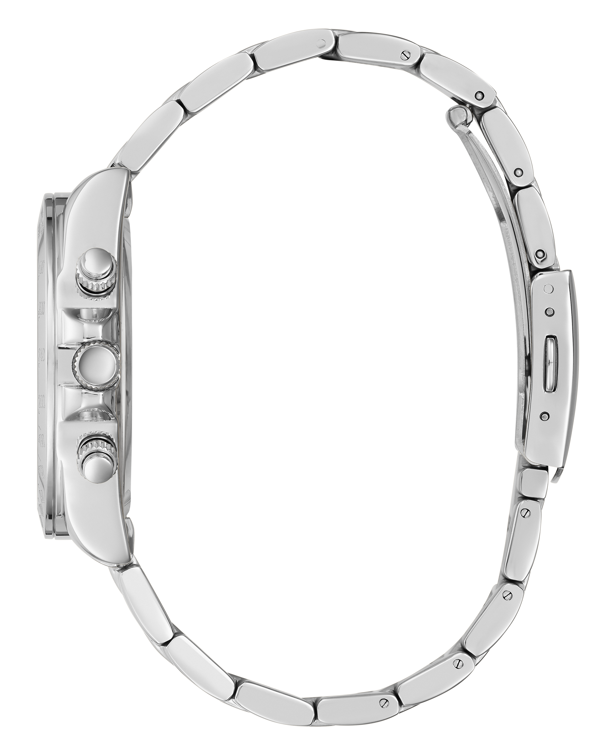 Guess 38 mm Ladies Silver Multi function Watch GW0314L1