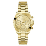 Guess Sport 38 mm Size Gold Dial Women Chronograph Watch GW0314L2