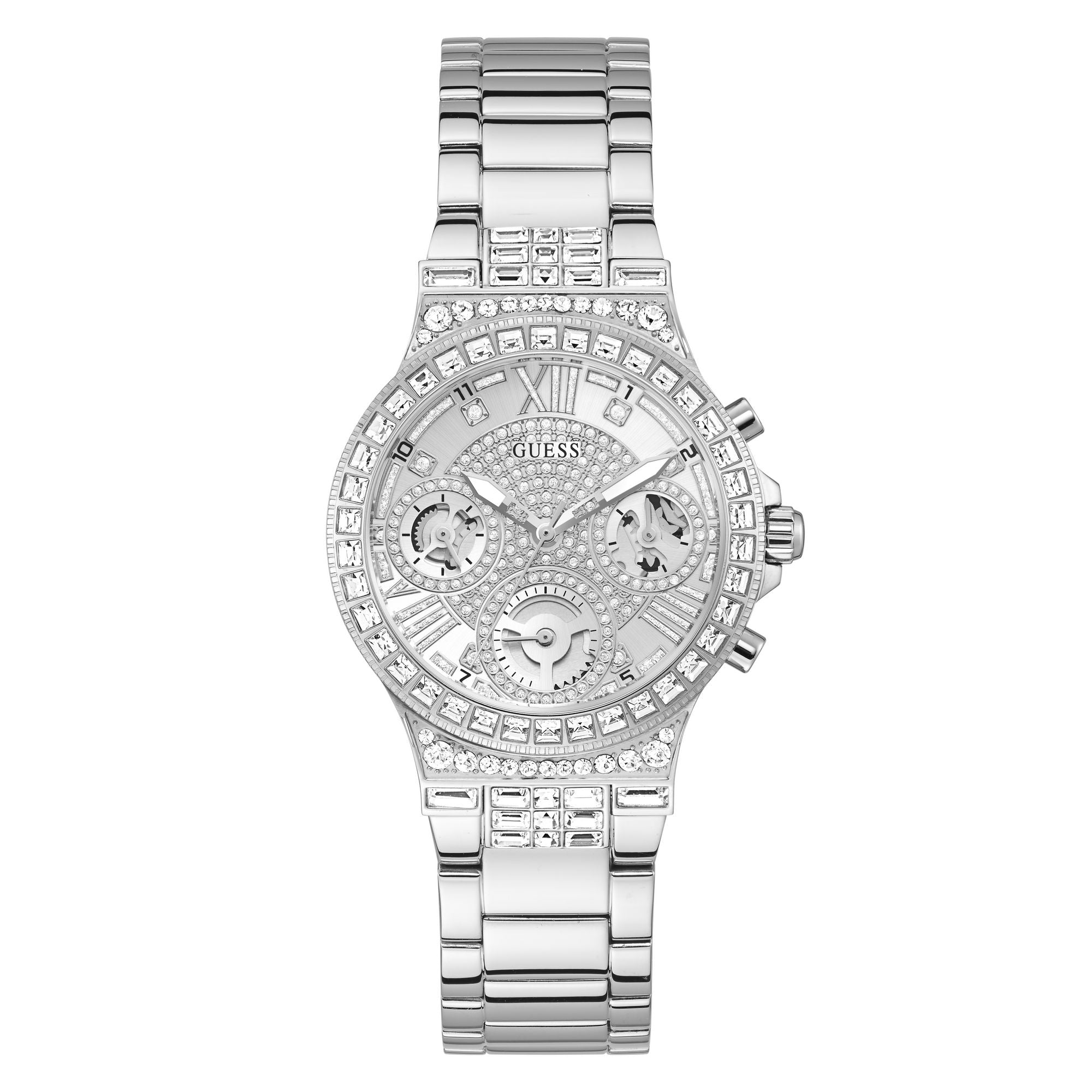 Guess Trend 36 mm Silver Dial Women Analog Watch GW0320L1