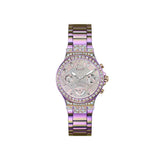 Guess Women 36 mm Size Pink Dial Round Analog Watch GW0320L4