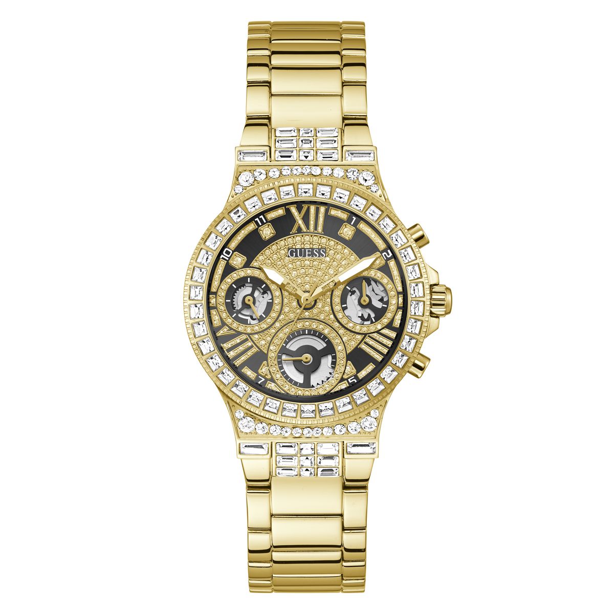 Guess Black Dial Women Analog Watch GW0320L5