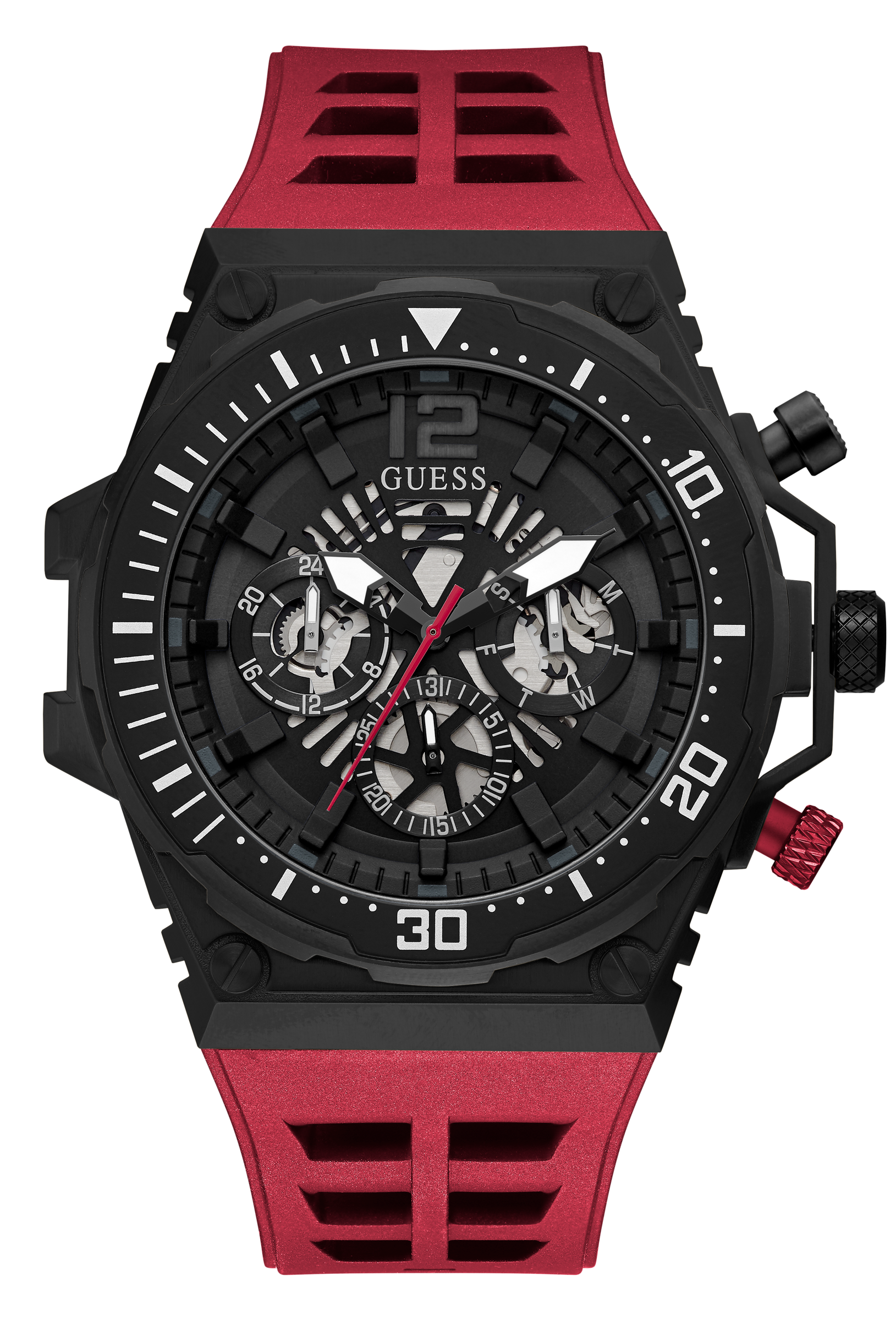 Guess 48 mm Men Black Dial Analog Watch GW0325G3