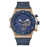 Guess Men 48 mm Blue Dial Analog Watch GW0326G1