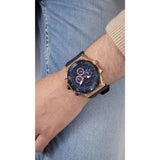 Guess Men 48 mm Blue Dial Analog Watch GW0326G1
