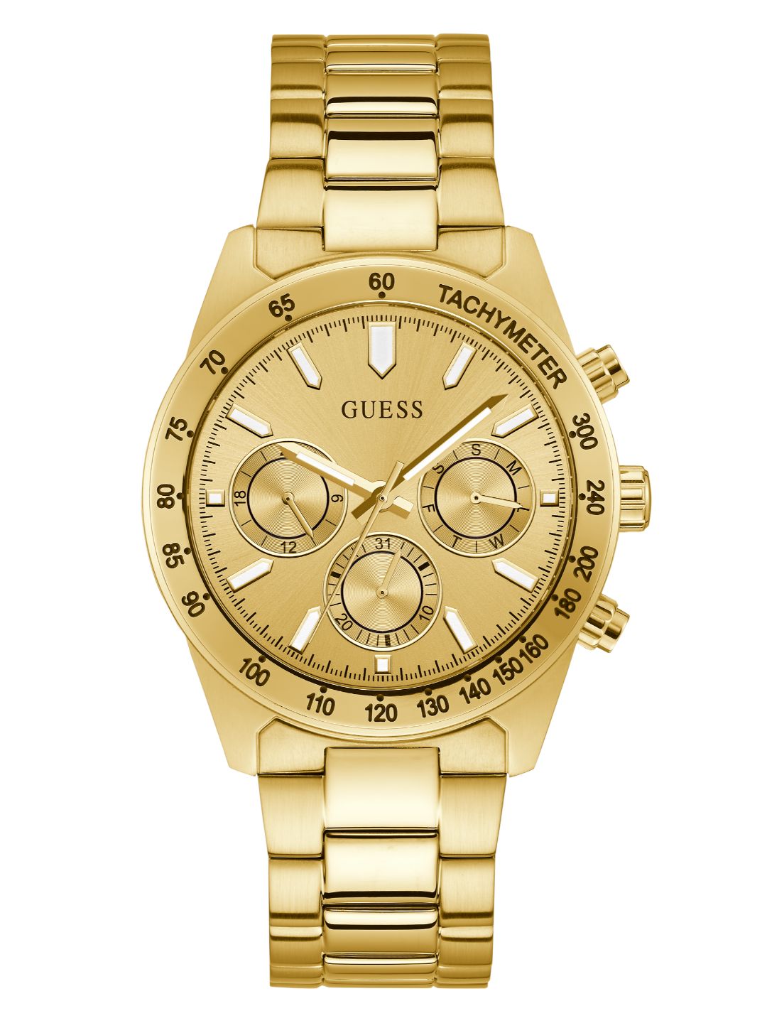 Guess Analog Beige Dial Men's Watch GW0329G3