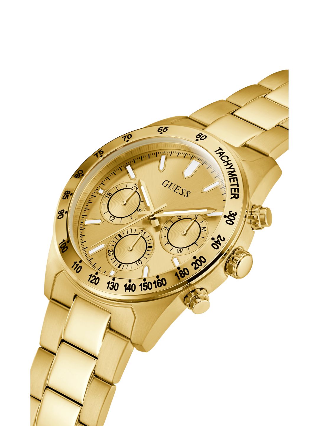 Guess Analog Beige Dial Men's Watch GW0329G3