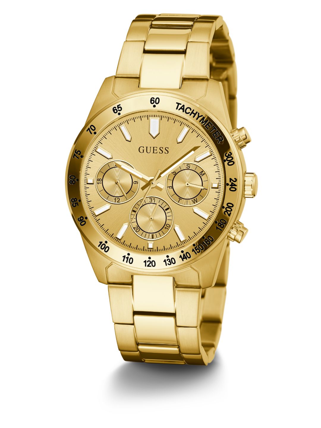 Guess Analog Beige Dial Men's Watch GW0329G3