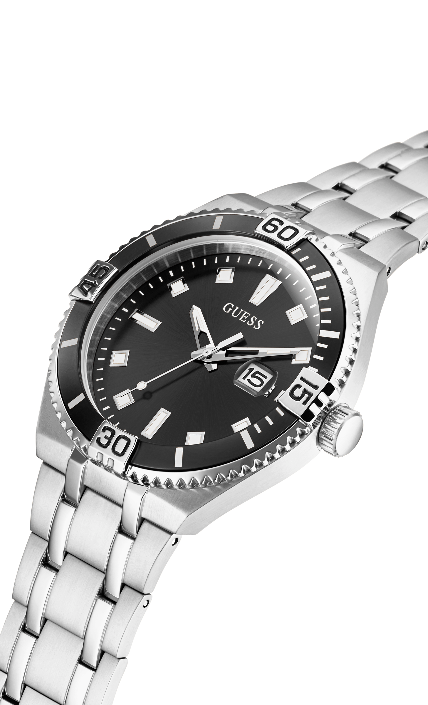 Guess Analog Black Dial Men's Watch GW0330G1