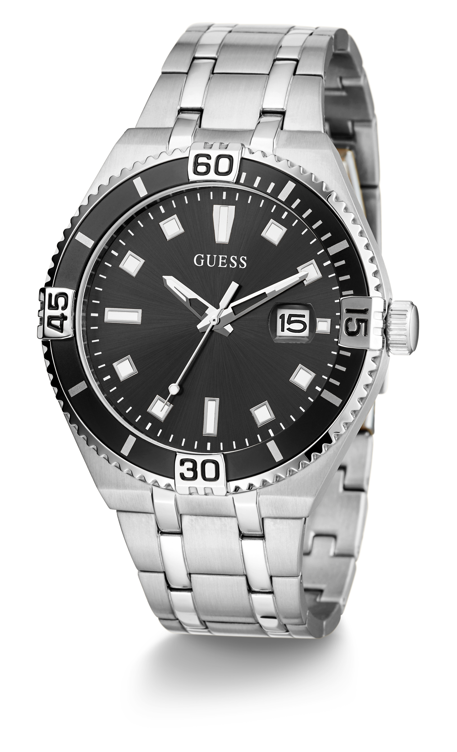 Guess Analog Black Dial Men's Watch GW0330G1