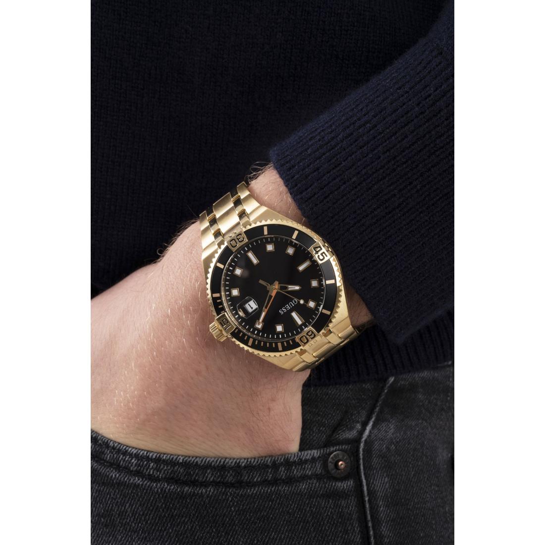 Guess Sport 45 mm Size Black Dial Men Analog Watch GW0330G2
