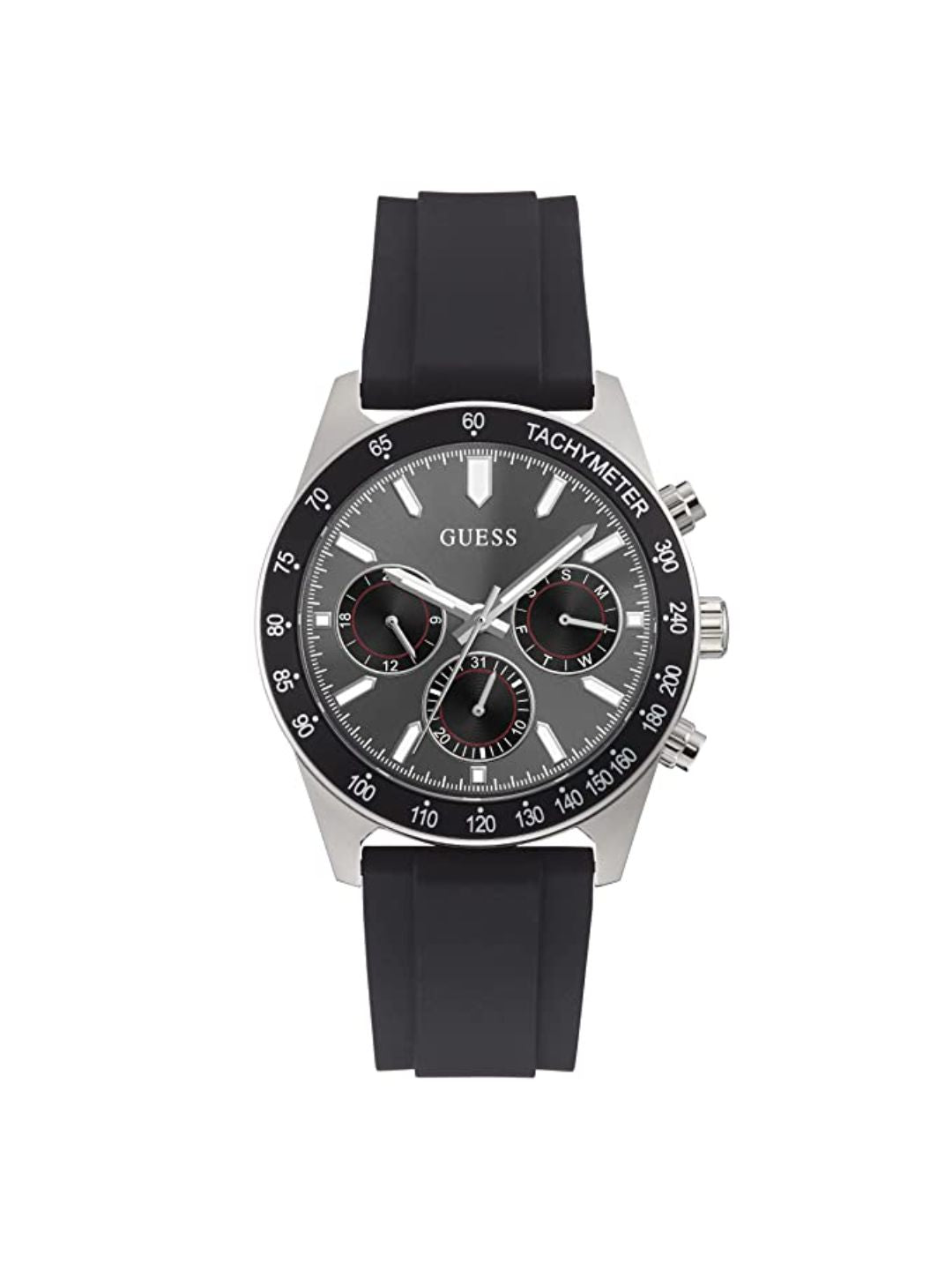 Guess 42 mm Men Black Dial Analog Watch GW0332G1