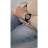 Guess Men 42 mm Black Dial Analog Watch GW0335G1