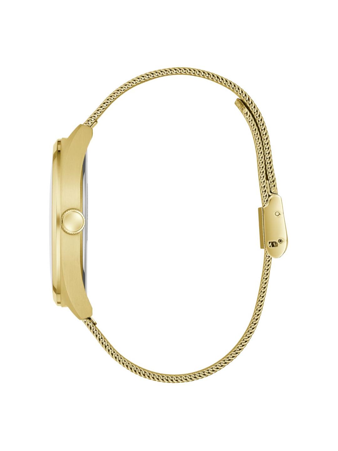 Guess Dress Men 42 mm Gold Dial Analog Watch GW0336G2